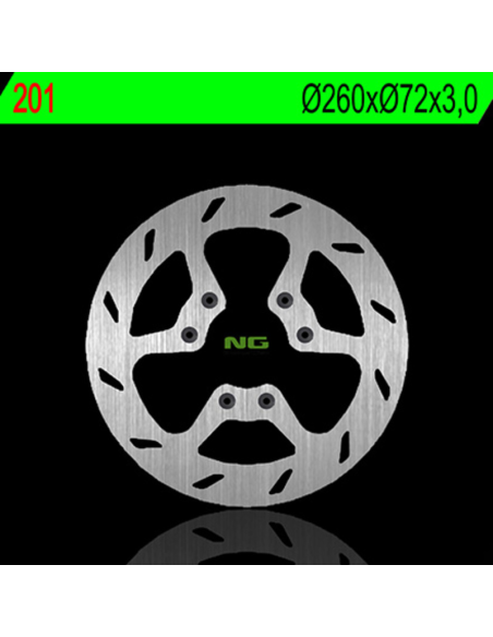 Disque de frein NG avant 260x72x3,0