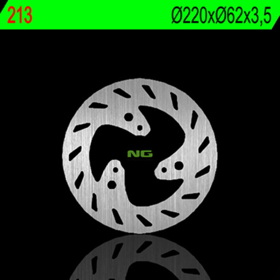 Disque de frein arrière NG 220x62x3.5