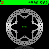Disque de frein fixe avant gauche NG 282x132x5,0