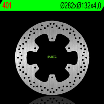 Disque de frein fixe avant droit NG 282x132x4,0