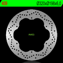 Disque de frein NG avant 320x198x6,0