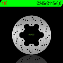 Disque de frein fixe arrière droit NG 245x115x6,0