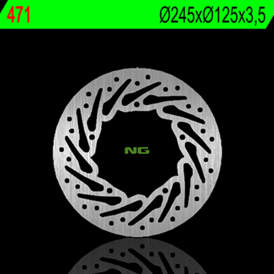 Disque de frein NG avant 245x125x3,5