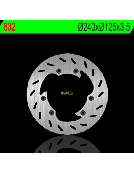 Disque de frein NG avant 240x125x3,5