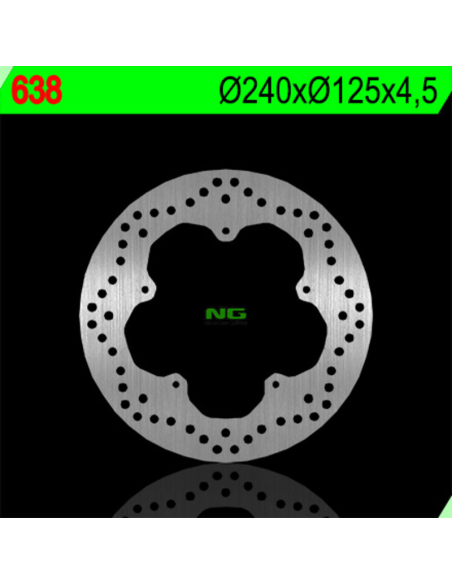 Disque de frein NG 240x125x4.5