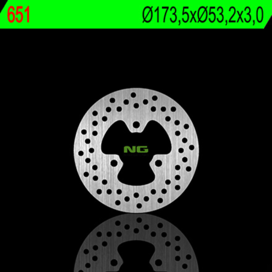 Disque de frein NG avant 173x53x3,0