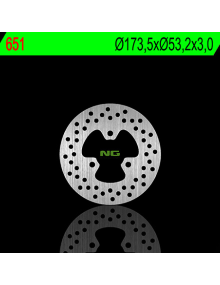 Disque de frein NG avant 173x53x3,0