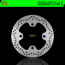 Disque de frein NG avant 260x121x4,5