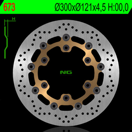 Disque de frein Avant NG BRAKES SUZUKI