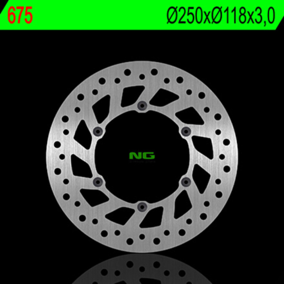 Disque de frein NG avant 250x118x3,0