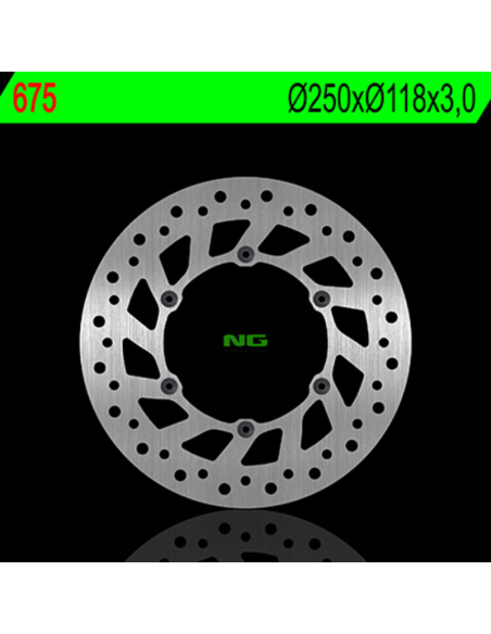 Disque de frein NG avant 250x118x3,0
