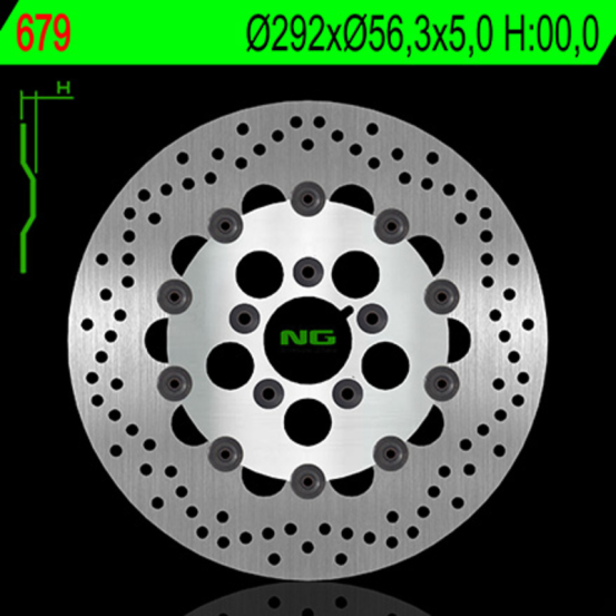 Disque de frein Avant NG BRAKES HARLEY DAVIDSON