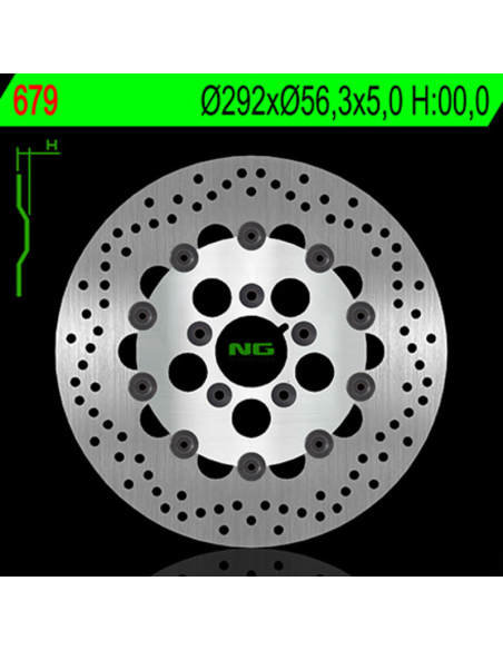 Disque de frein Avant NG BRAKES HARLEY DAVIDSON