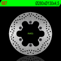 Disque de frein fixe avant NG 280x130x4,0