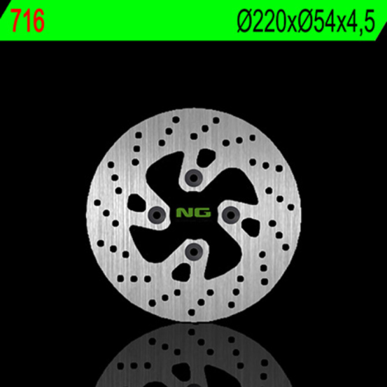 Disque de frein NG avant 220x54x4,5