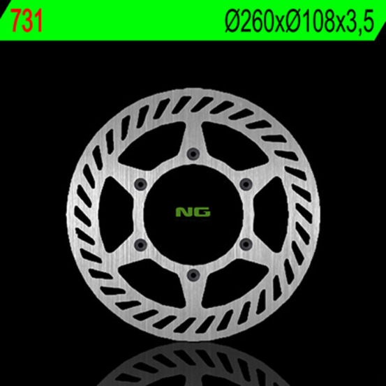 Disque de frein avant NG 260x108x3,5