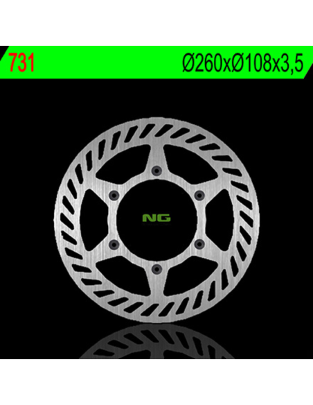 Disque de frein avant NG 260x108x3,5