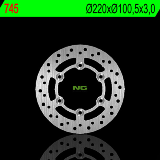 Disque de frein NG avant 220x100x3,0
