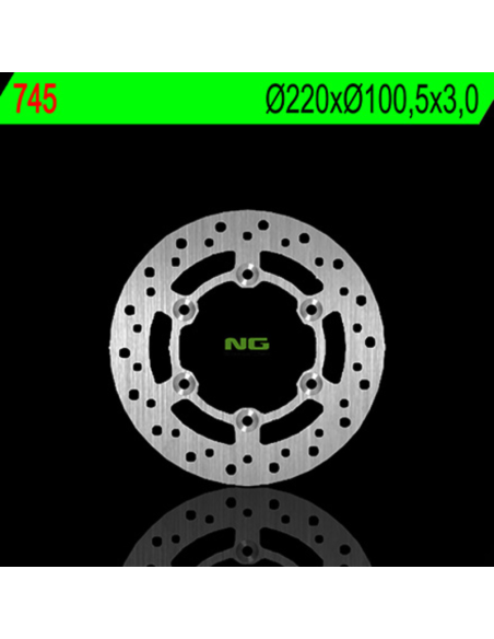 Disque de frein NG avant 220x100x3,0