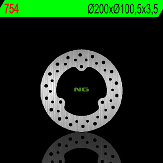 Disque de frein NG avant 200x100x3,5