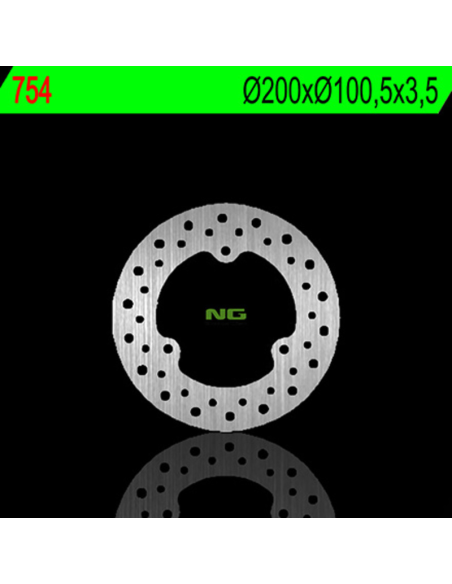 Disque de frein NG avant 200x100x3,5