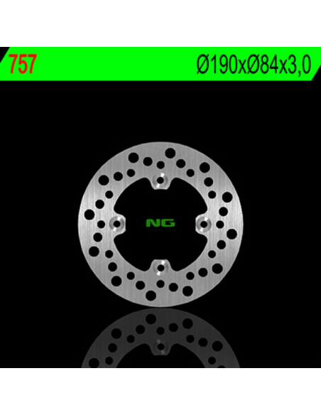 Disque de frein NG arrière 190x84x3,0