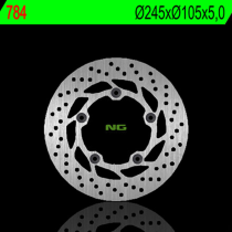 Disque de frein fixe arrière NG 245x105x5,0