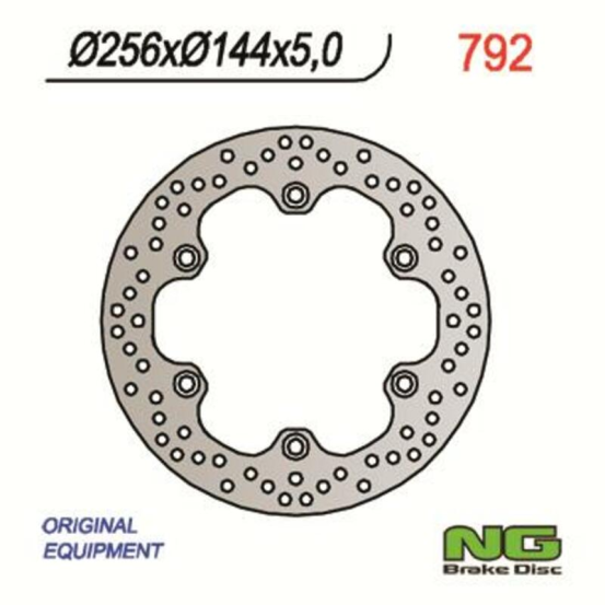 Disque de frein flottanr NG 256x144x5,0