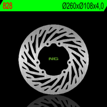 Disque de frein fixe avant NG 260x108x4,0