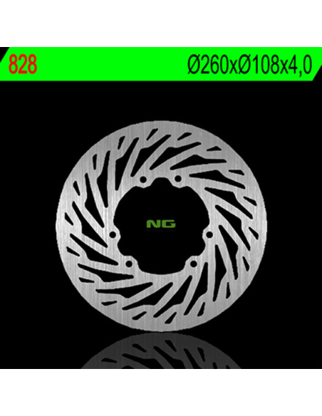 Disque de frein fixe avant NG 260x108x4,0