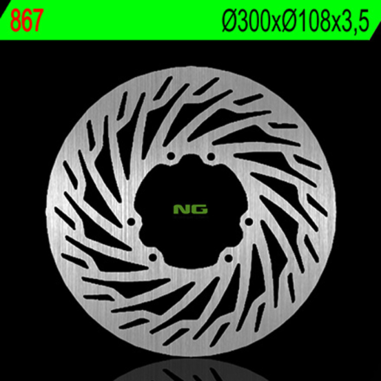 Disque de frein NG avant 300x108x3,5