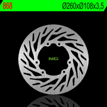 Disque de frein NG avant 260x108x3,5