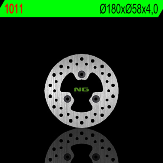 Disque de frein fixe avant NG 180x58x4,0
