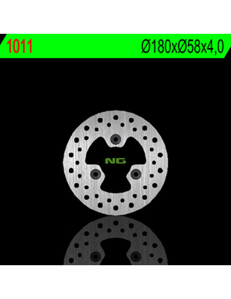 Disque de frein fixe avant NG 180x58x4,0