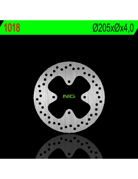 Disque de frein NG arrière 205x--x4,0