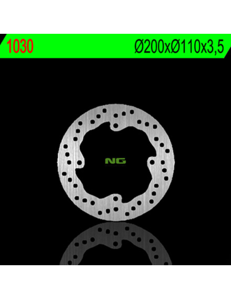 Disque de frein NG arrière 200x110x3,5
