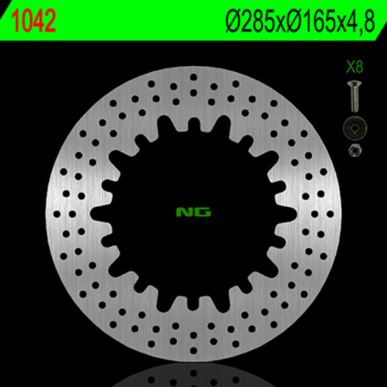Disque de frein avant NG 285x165x5,0