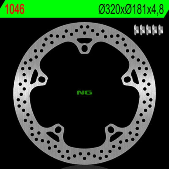 Disque de frein avant NG 320x181x5,0