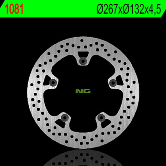 Disque de frein NG avant 267x132x4,5