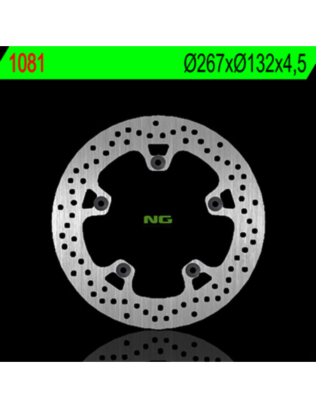 Disque de frein NG avant 267x132x4,5