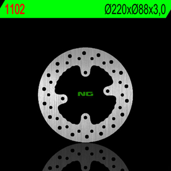 Disque de frein NG avant 220x88x3