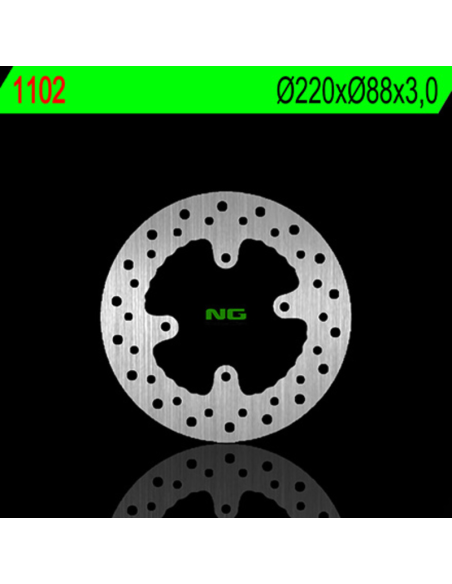 Disque de frein NG avant 220x88x3