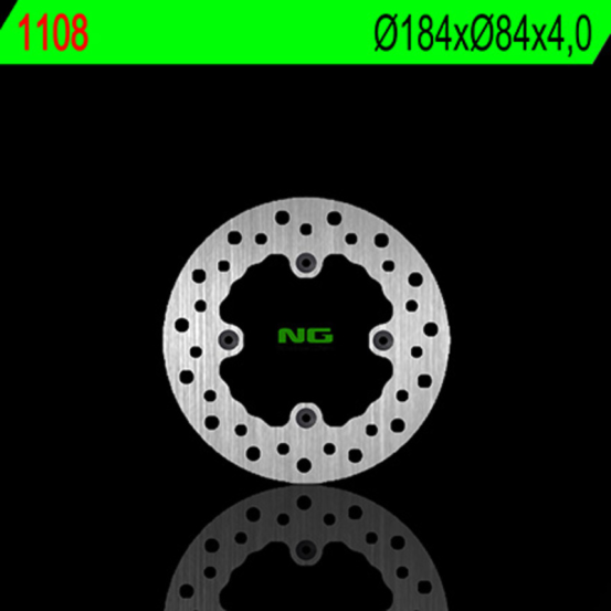 Disque de frein arrière NG KAWASAKI 80 KX