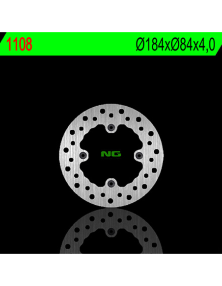 Disque de frein arrière NG KAWASAKI 80 KX