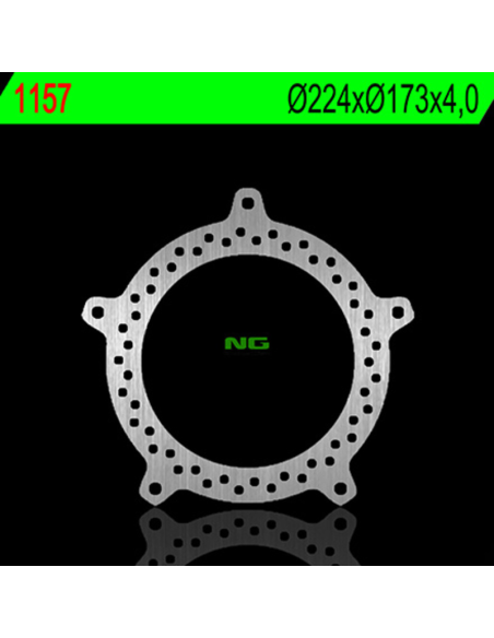Disque de frein avant NG 224x173x4,0