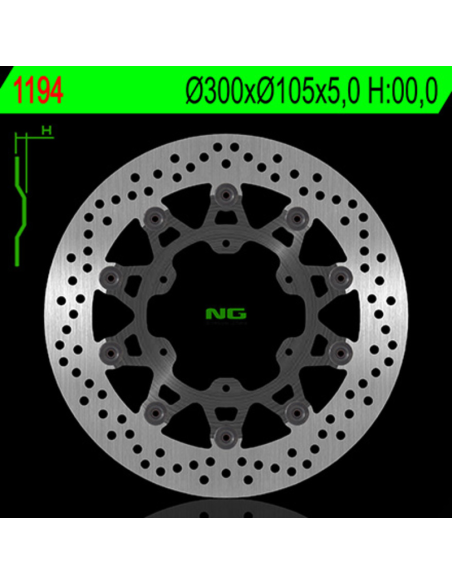 Disque de frein avant NG BMW F650