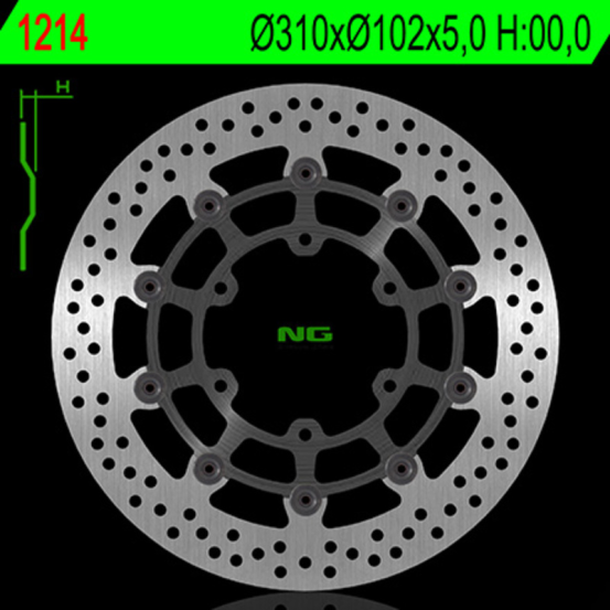Disque de frein flottant avant NG Suzuki GSX-R
