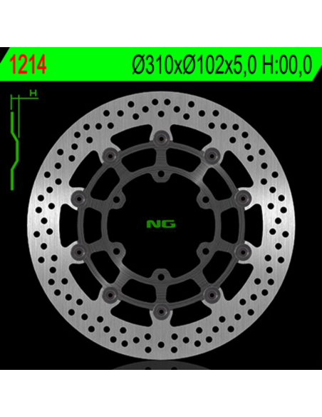 Disque de frein flottant avant NG Suzuki GSX-R