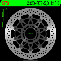 Disque de frein flottant avant rond NG pour Ducati