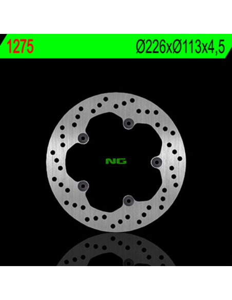 Disque de frein NG arrière 226x113x4.5 Geopolis